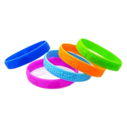 Promotional Embossed Wristbands are a great way to promote your brand.