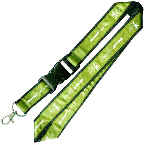 custom satin polyester lanyards