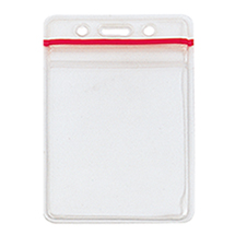 see-through card holder