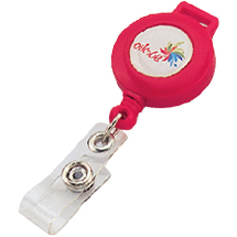 promotional retractable badge holder