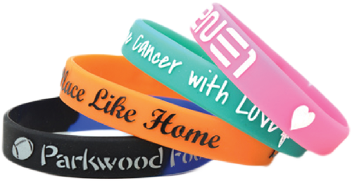 Printed Silicone Wristbands